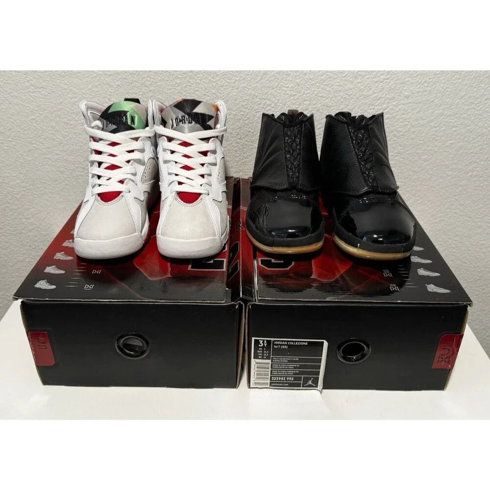 Nike Air Jordan Retro Collezione Countdown Pack GS 16/7 Sz 3.5 NEW No Outer Box